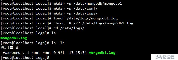 安裝MongoDB最新版4.0、及配置和啟動實例