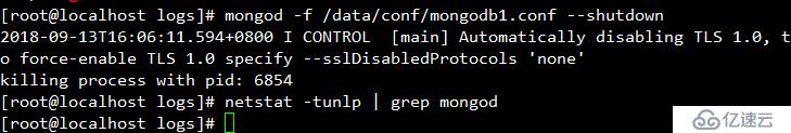安装MongoDB最新版4.0、及配置和启动实例