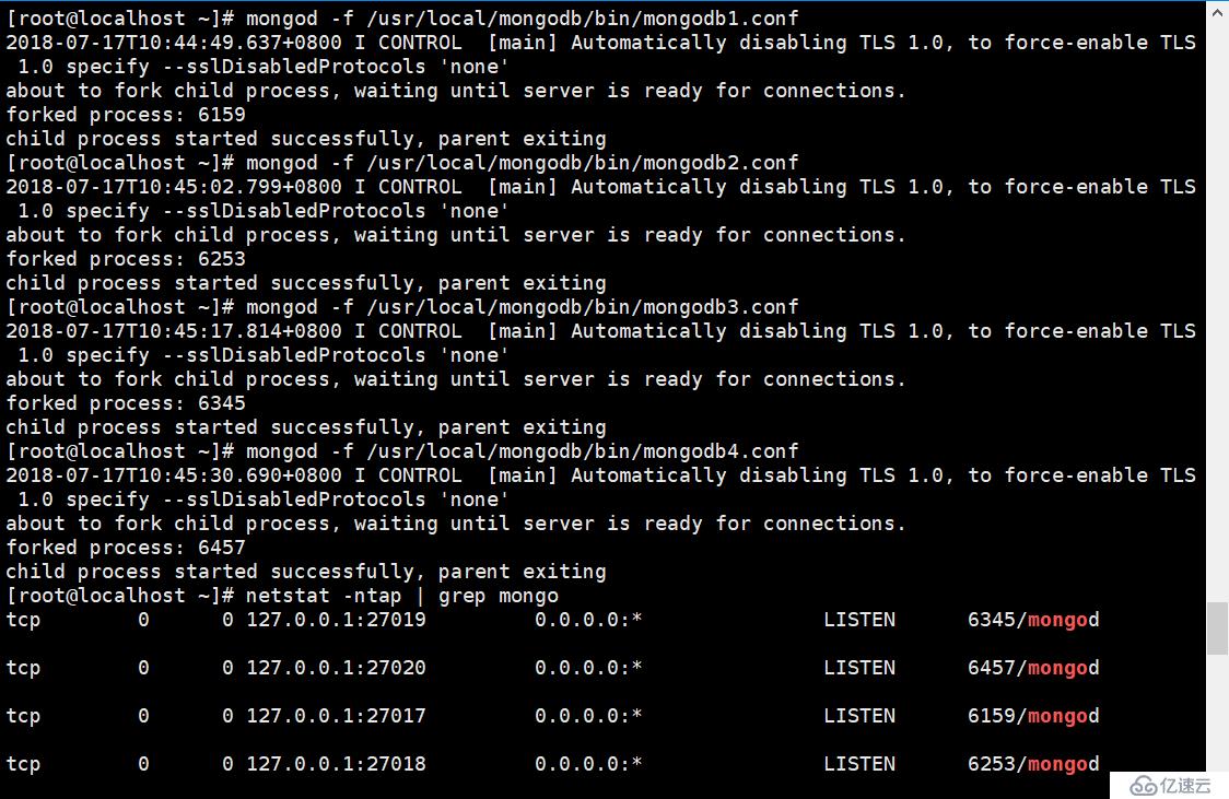 MongoDB复制集部署和基本管理