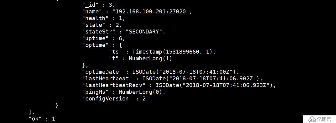 MongoDB复制集部署和基本管理