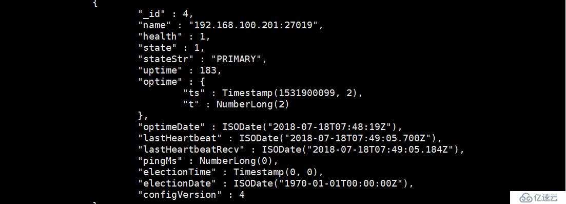 MongoDB复制集部署和基本管理