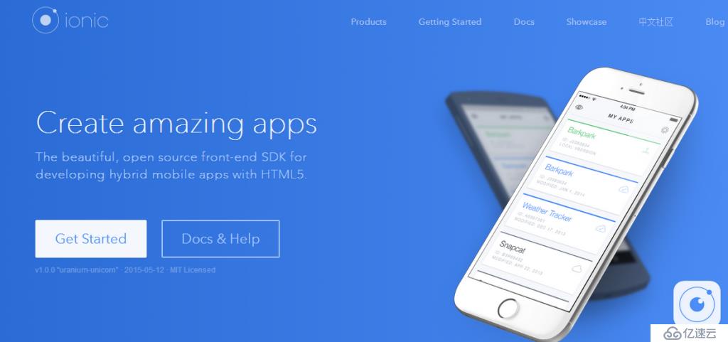 Ionic 让你一见钟情的移动App开发框架