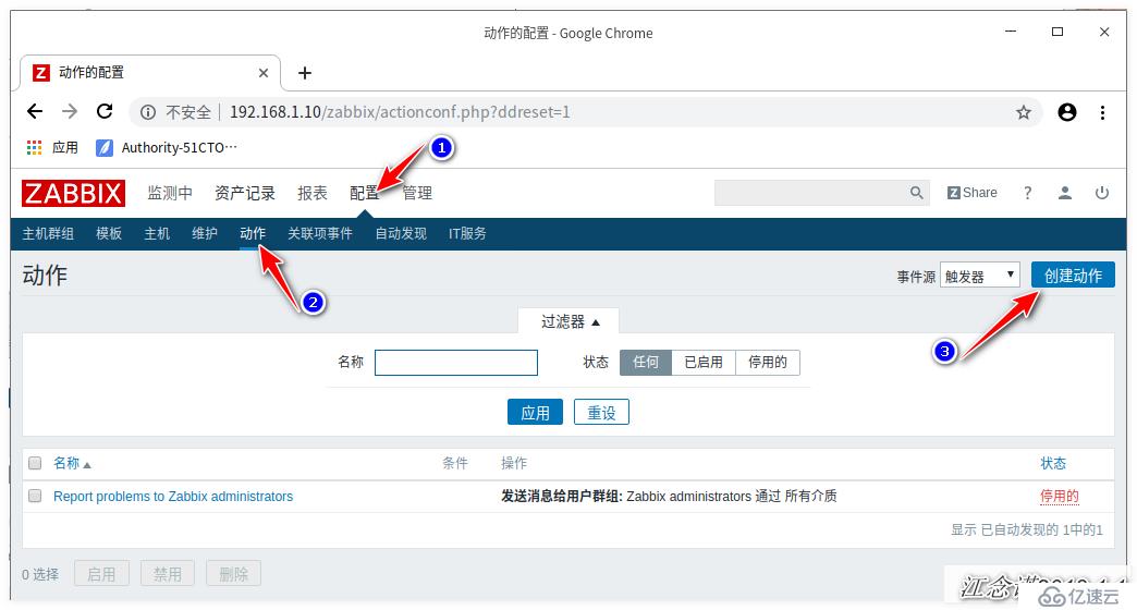 配置Zabbix监控之邮件报警、微信报警