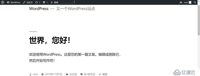 CentOS 7.7yum安裝方式搭建LNMP環(huán)境部署Wor