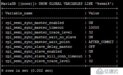 MariaDB 10.3 主主半同步复制