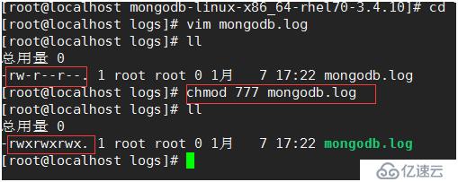 Linux centos7 Mongodb安装 快速入门