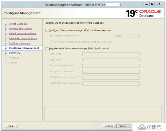 Oracle update to 19c using DBU