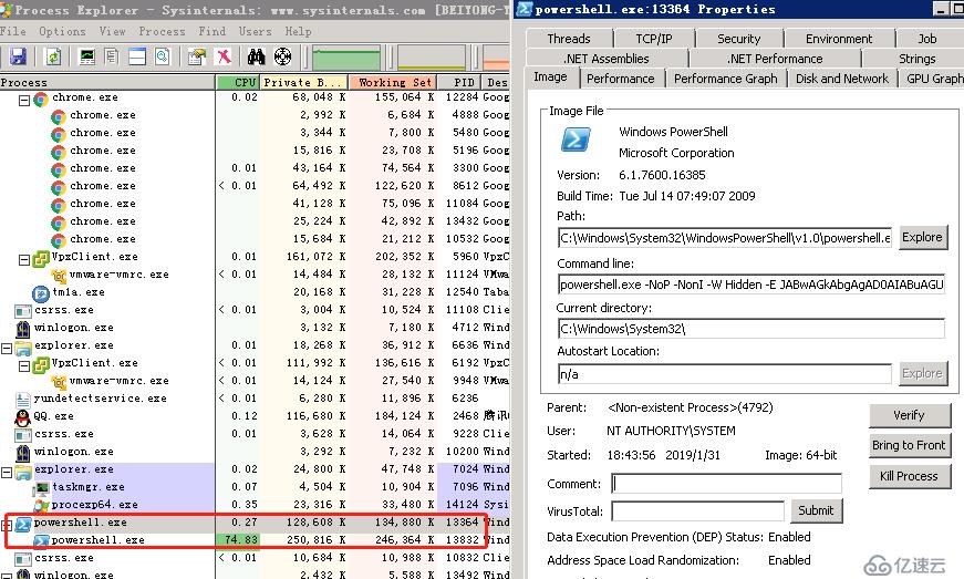 Powershell 挖矿病毒处理与防范