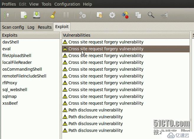 Backtrack5 常用的漏洞扫描工具