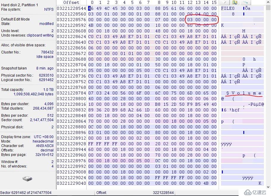 NTFS-$Volume丢失导致分区无法正常打开一例