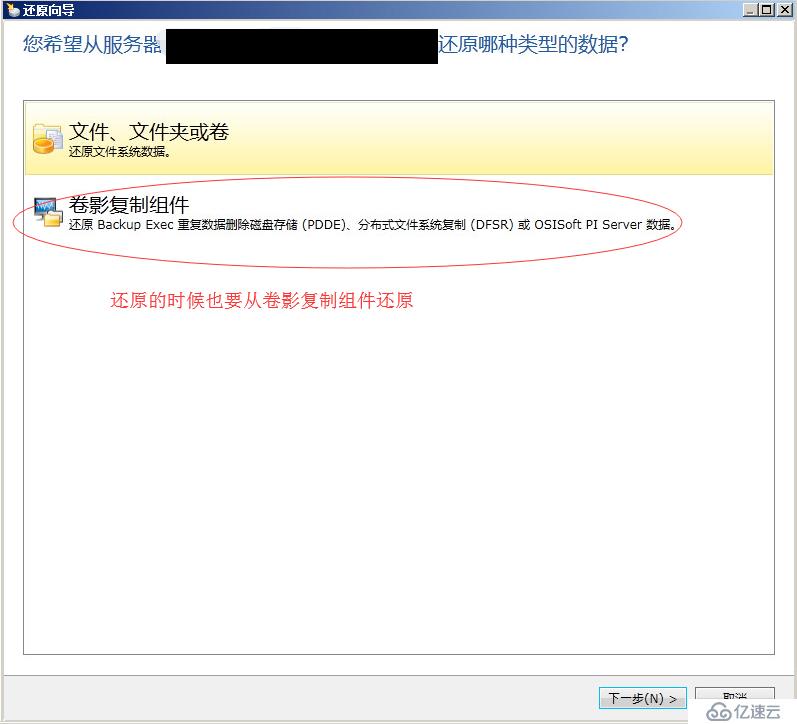 关于symantec backup exec备份DFS复制的