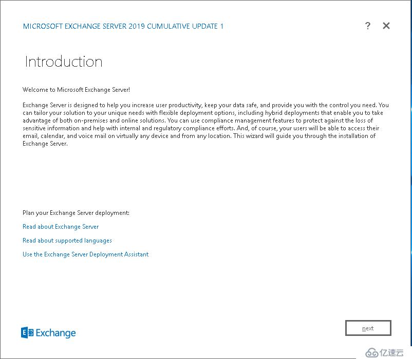 Exchange Server 2019 Install —