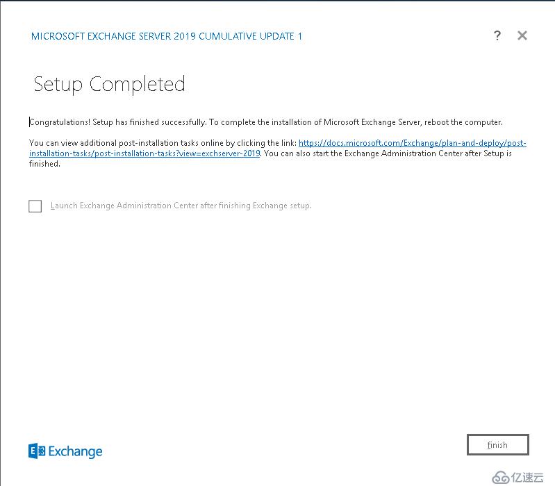 Exchange Server 2019 Install —