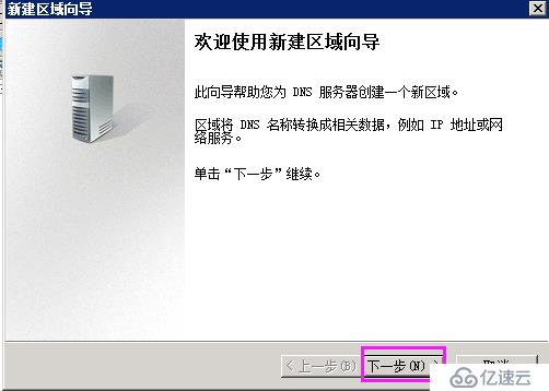 windows sever 2008r2配置辅助DNS实现主