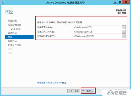 Windows Server 2012 R2部署域控制器