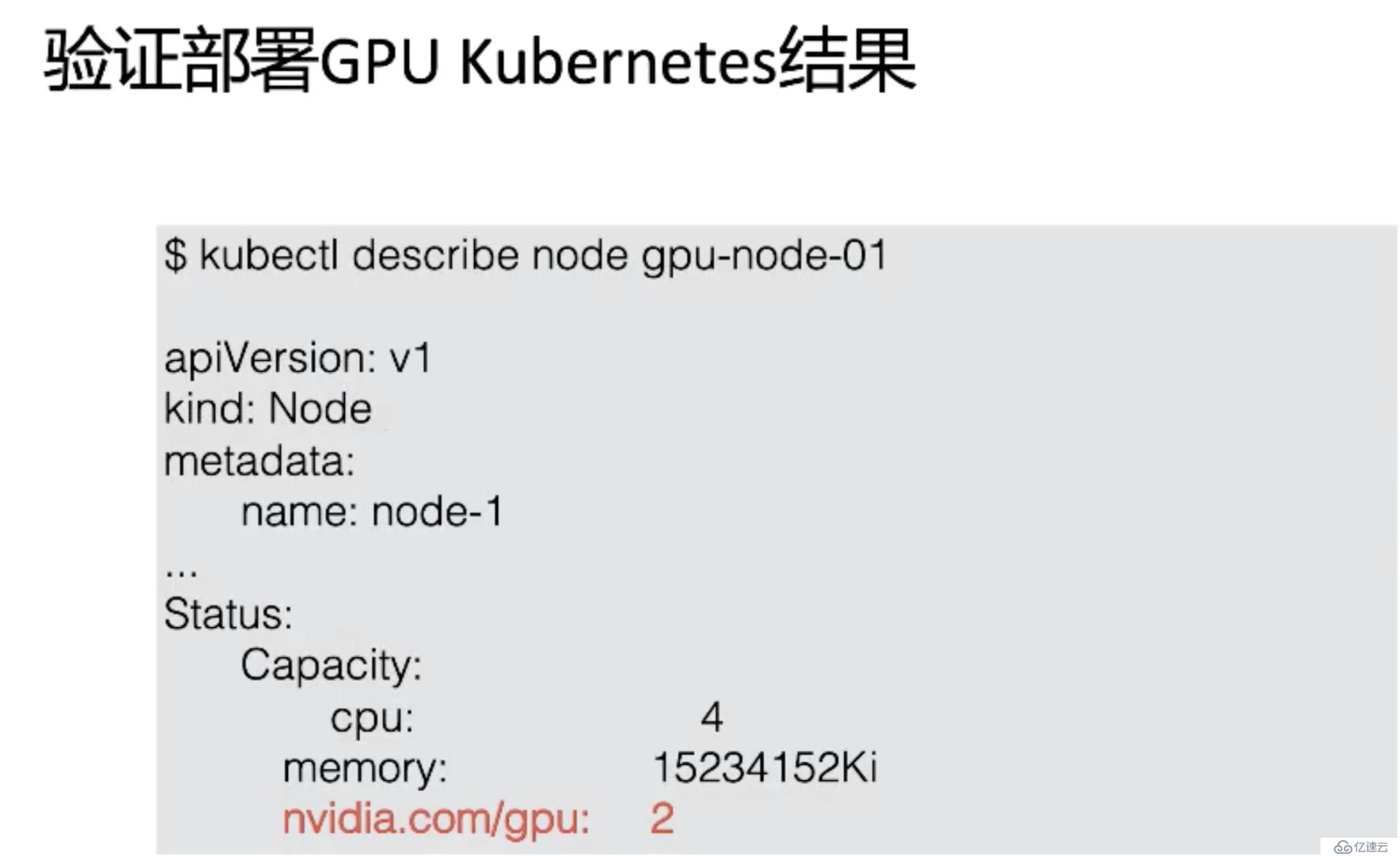 Kubernetes中的GPU管理
