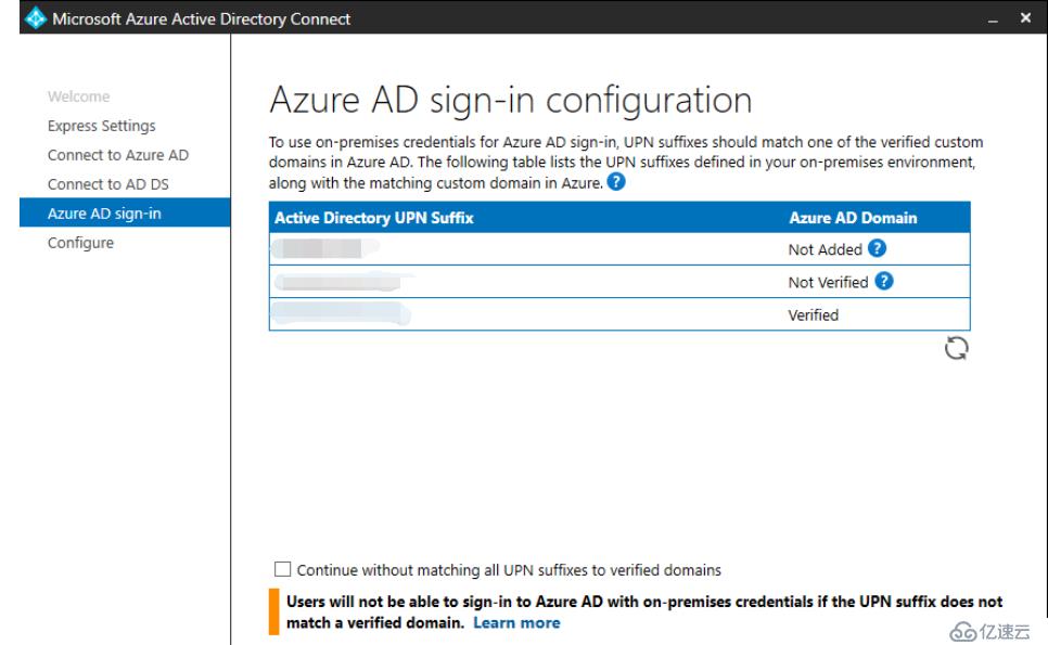 Azure AD Connect的安裝部署