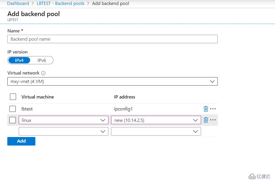 Azure Standard Load Balancer 介