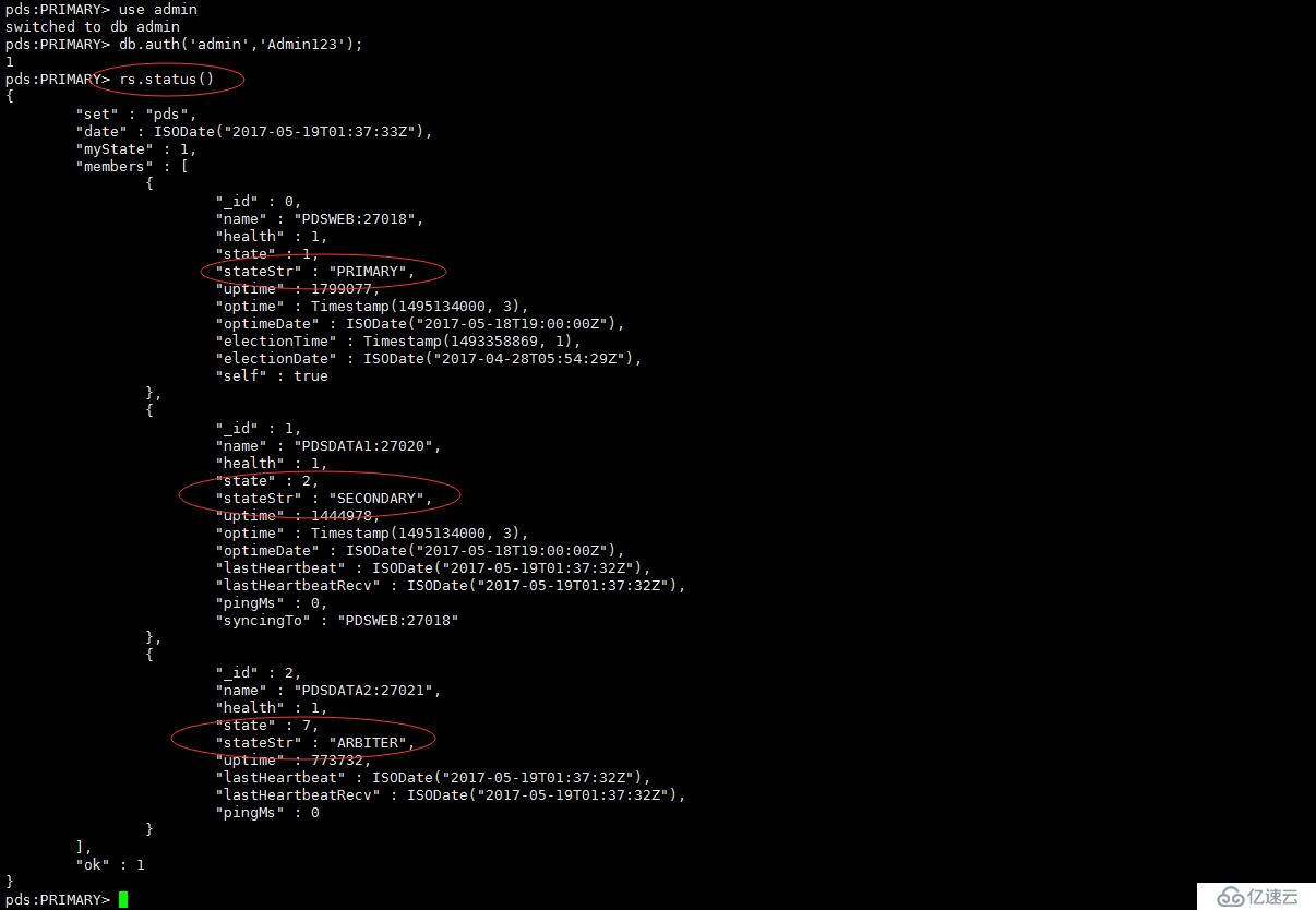 zabbix使用Python实现监控MongoDB副本集状态