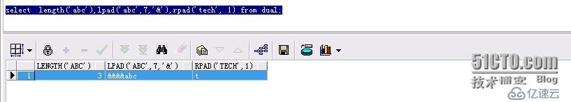 oracle lpad 的用法
