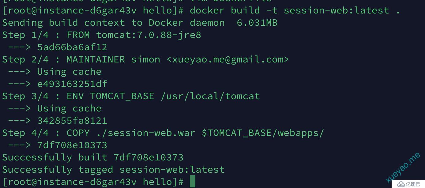 Docker入门-构建第一个Java程序