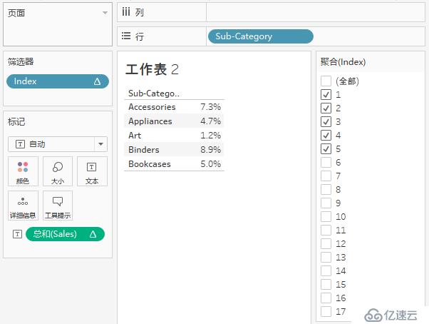 Tableau中的换位思考  --  兼谈筛选器作用下维持百