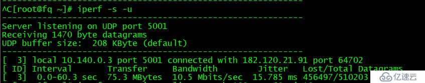 iPerf 测速软件的参数介绍和使用