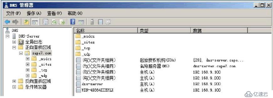 windows server  2008   DC与DNS分开装置