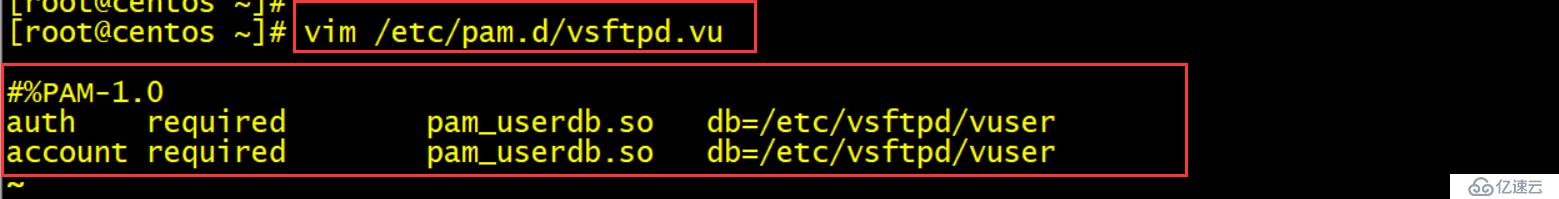 centos7搭建虚拟用户ftp服务