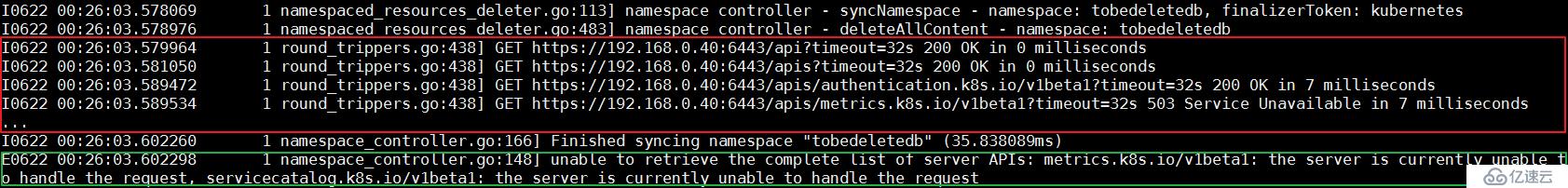 我們?yōu)槭裁磿h除不了集群的 Namespace？