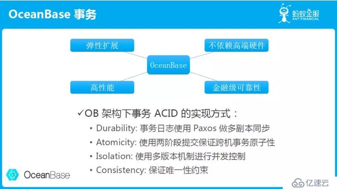 最佳实践 | OceanBase事务引擎的技术创新