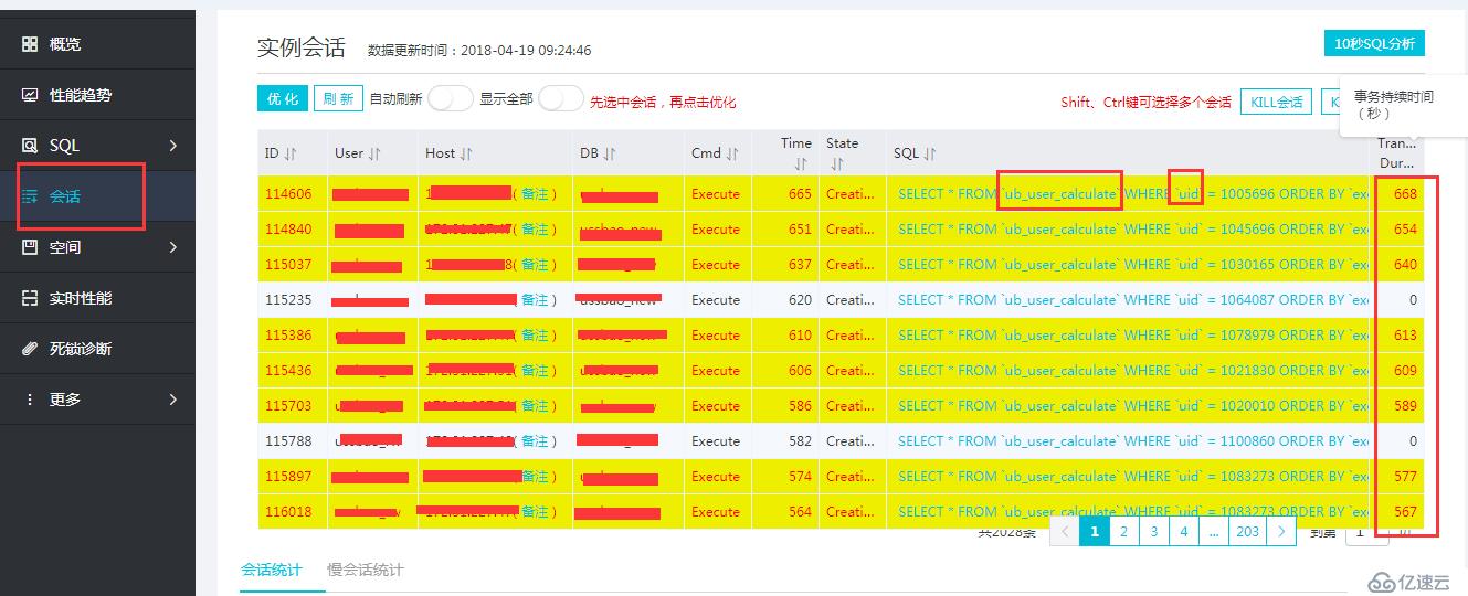 容器中的mysql遷移RDS，會(huì)話卻“爆了”