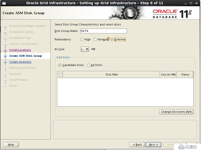 oracle 11gr2 RAC virtualbox 安装