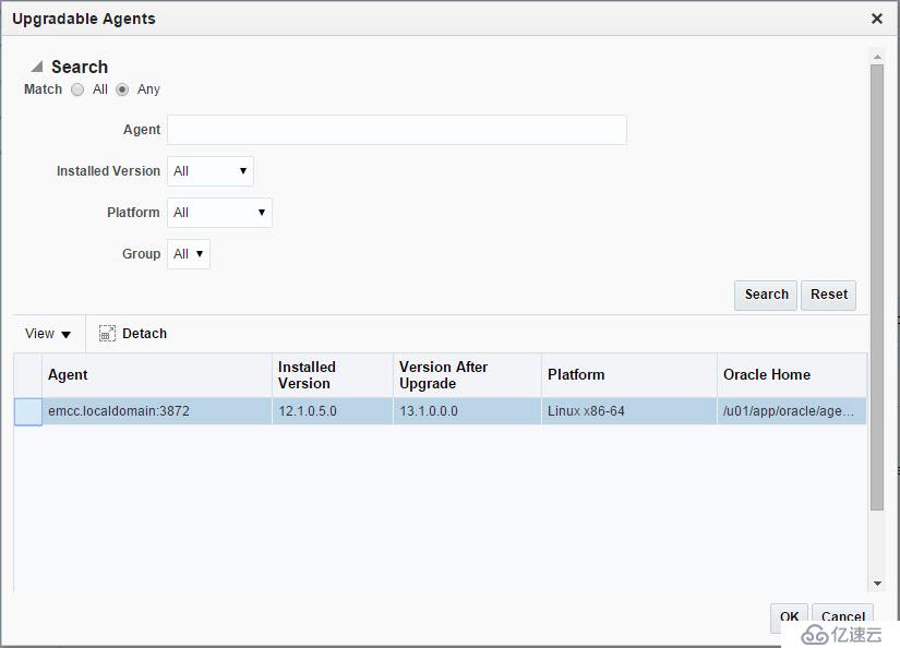 Oracle12 OEM升级Oracle13的方法是什么