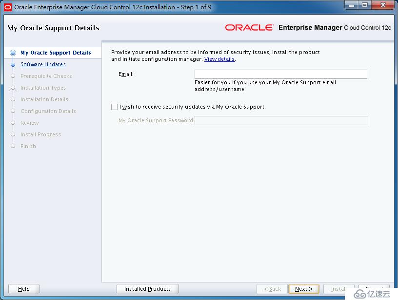 怎么部署EM Cloud Control Oracle12