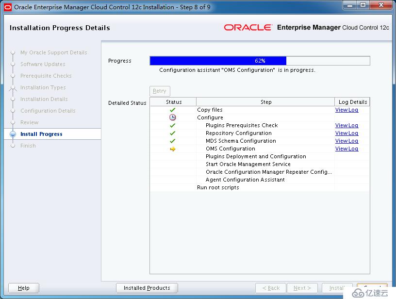 怎么部署EM Cloud Control Oracle12