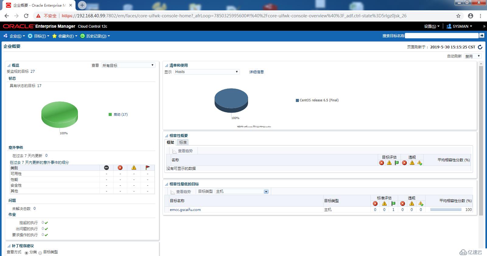 怎么部署EM Cloud Control Oracle12