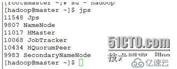 hadoop+hbase+zookeeper完全分布安装（2）