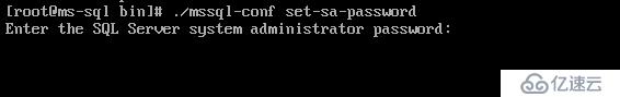 Linux-centos系统sqlserver2017账号sa密码重置方法是什么