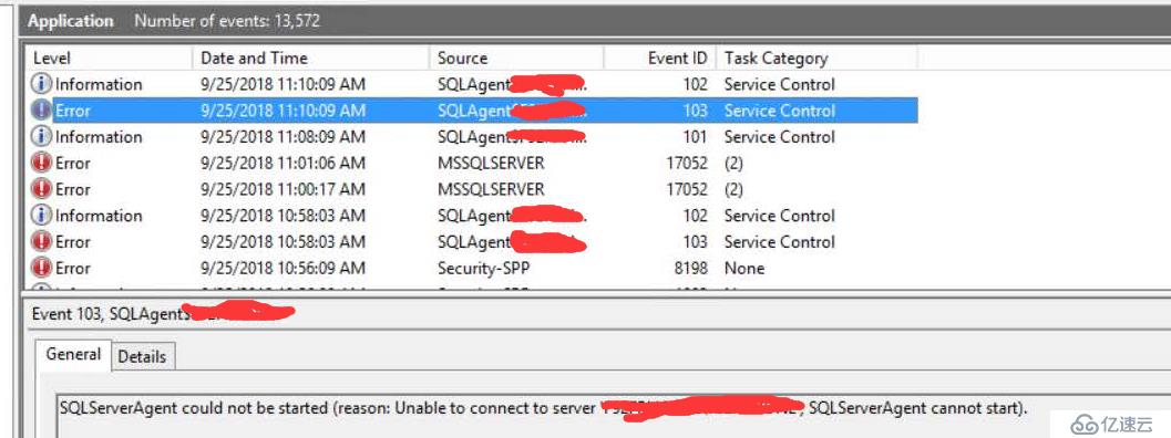 SQL Server Agent 启动后自动停止，ODBC驱动丢失