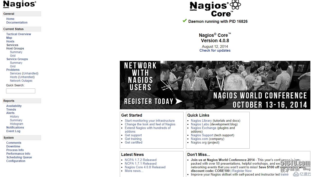 nagios-4.0.8安装