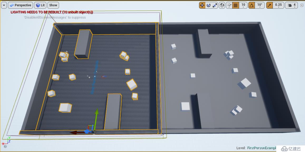 UE4大地图（流关卡、无缝地图）