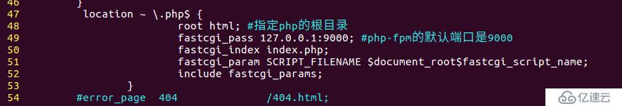 nginx配置php连接