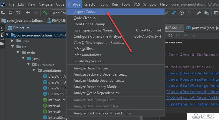 IntelliJ怎么找到项目中Deprecated的方法