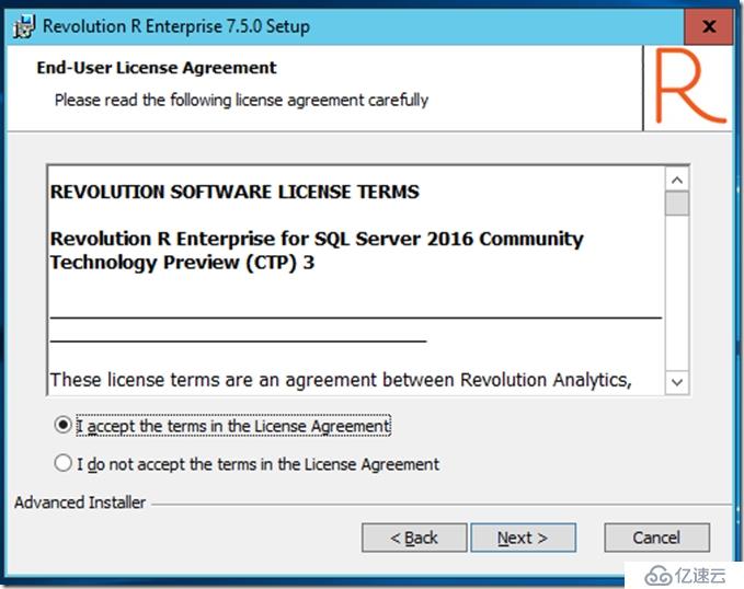 SQL Server 2016 CTP3 集成R语言安装配置手册
