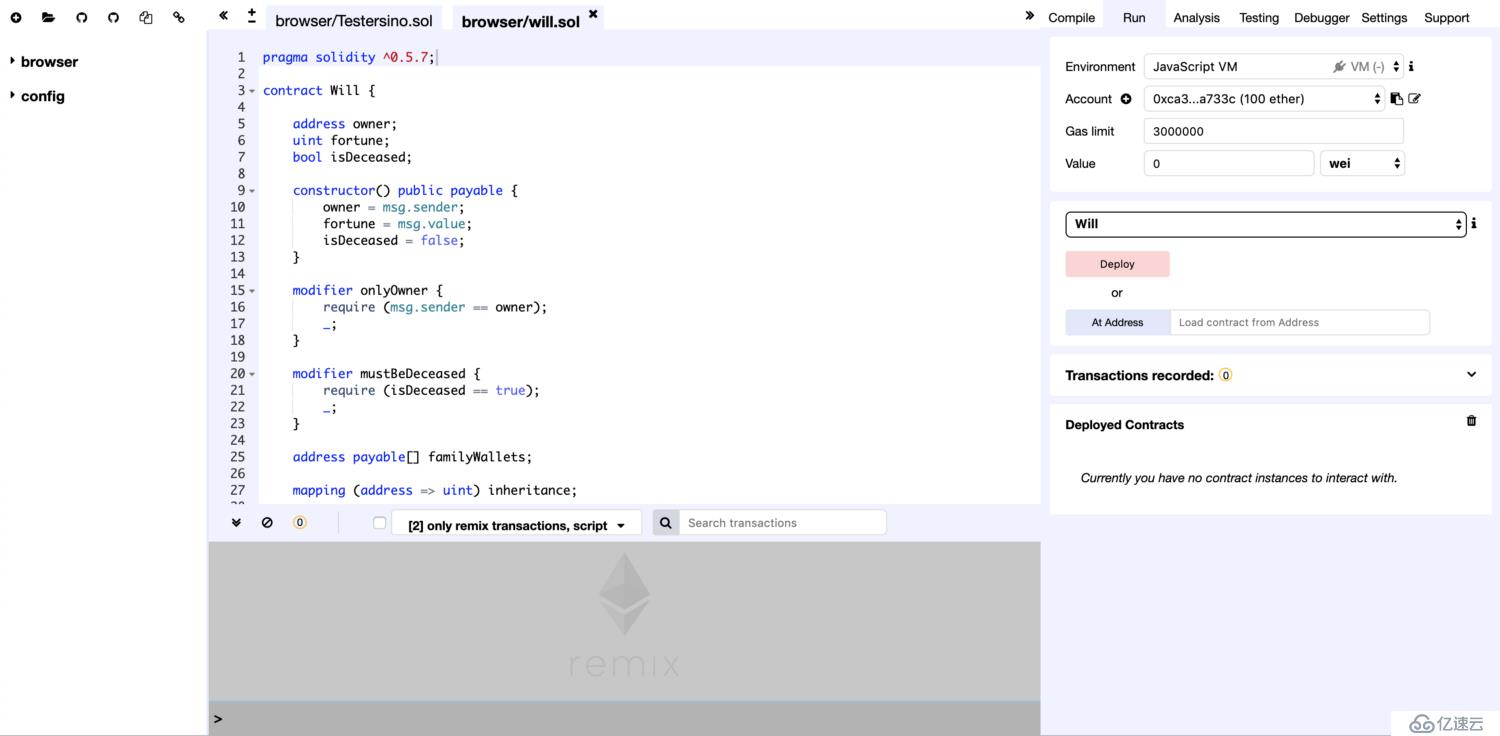 solidity 0.5.7简明教程