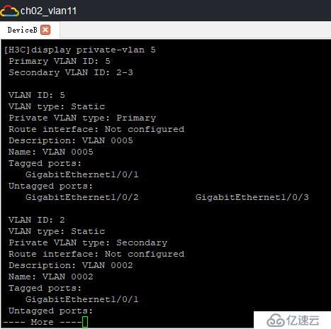 Primary VLAN