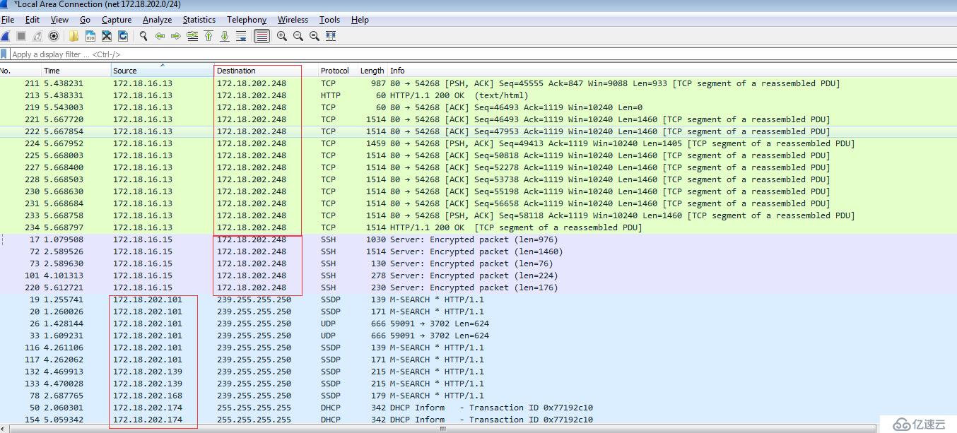 Wireshark 【OSI三层】抓包过滤规则和显示过滤规则实例