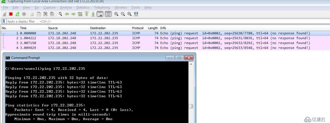 Wireshark 【OSI三层】抓包过滤规则和显示过滤规则实例