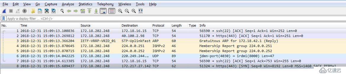 Wireshark 【OSI三层】抓包过滤规则和显示过滤规则实例